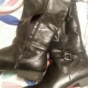 Wide calf boots